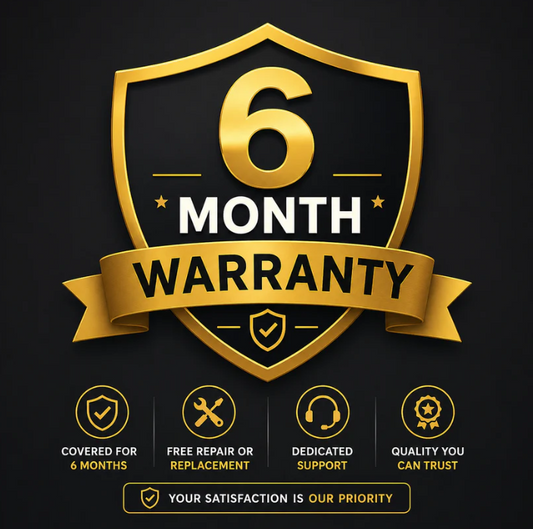 6 Month Warranty